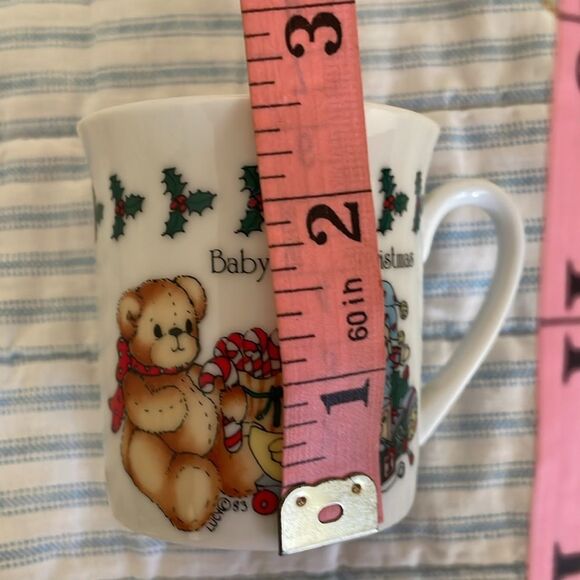 Enesco Baby’s First Christmas vintage ceramic cup 1985 Lucy and me Lucy Rigg - Picture 9 of 9